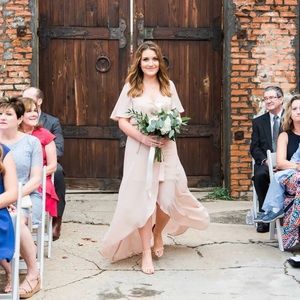 Show Me Your Mumu Flutter Sleeve Wrap Dress